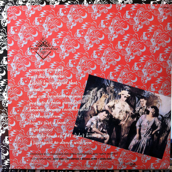 The Flying Emus – Postcards From Paradise LP vinyl record, image 2 of 7