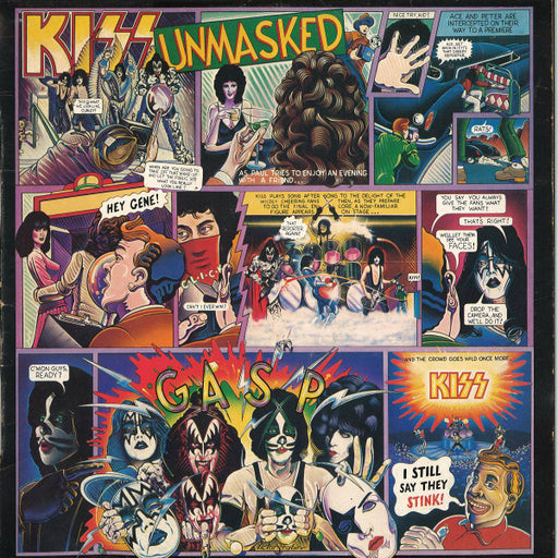 Kiss – Unmasked LP vinyl record, image 1 of 6