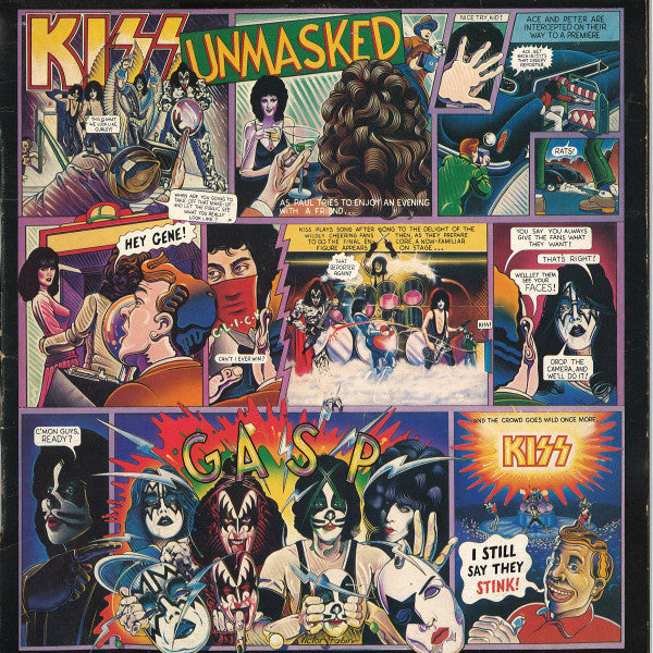 Kiss – Unmasked LP vinyl record, image 1 of 6