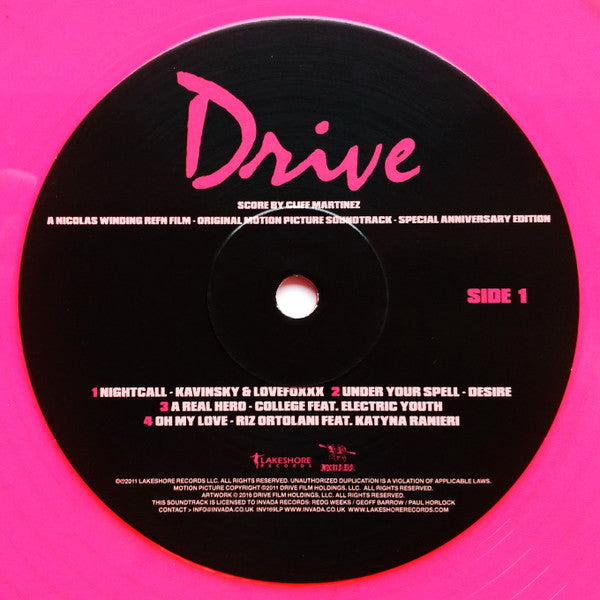 Cliff Martinez – Drive (Original Motion Picture Soundtrack) (2xLP) LP vinyl record, image 6 of 10