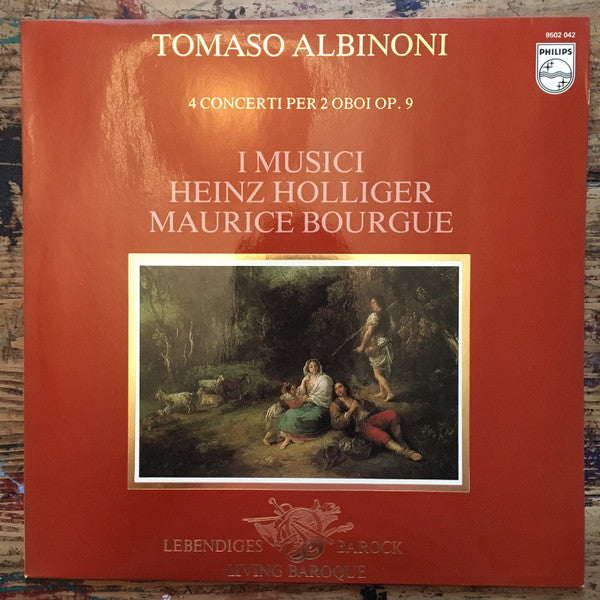 Tomaso Albinoni, I Musici – 4 Concerti Per 2 Oboi Op. 9 LP vinyl record, image 1 of 4