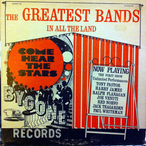 Various – The Greatest Bands In All The Land - The First Show Recall No. Two LP vinyl record, image 1 of 5