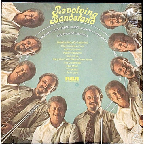 Tito Puente, Buddy Morrow – Revolving Bandstand LP vinyl record, image 1 of 2