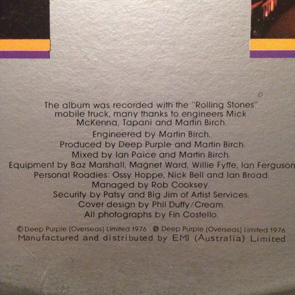 Deep Purple – Made In Europe LP vinyl record, image 3 of 7