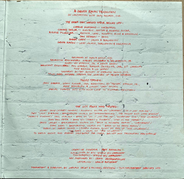 Genya Ravan – Urban Desire LP vinyl record, image 4 of 6