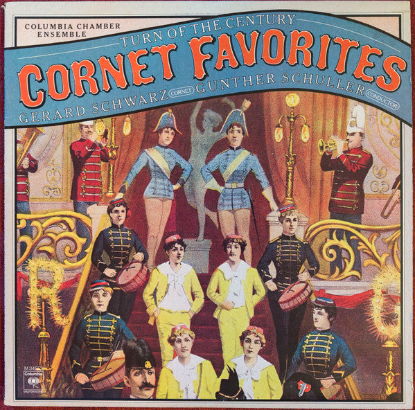 Gunther Schuller, Gerard Schwarz – Turn Of The Century Cornet Favorites LP vinyl record, image 1 of 4