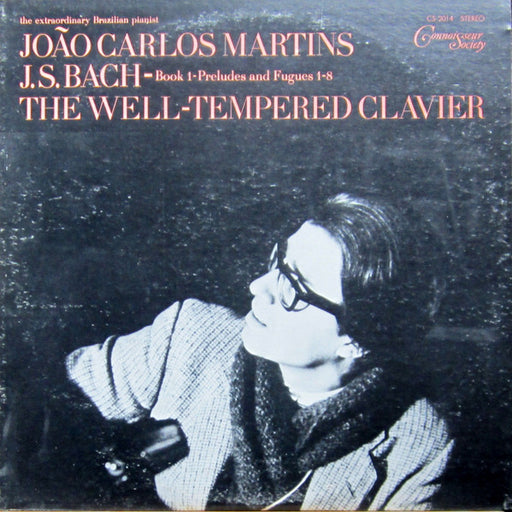 João Carlos Martins, Johann Sebastian Bach – The Well-Tempered Clavier (Book 1 - Preludes And Fugues 1-8) LP vinyl record, image 1 of 4