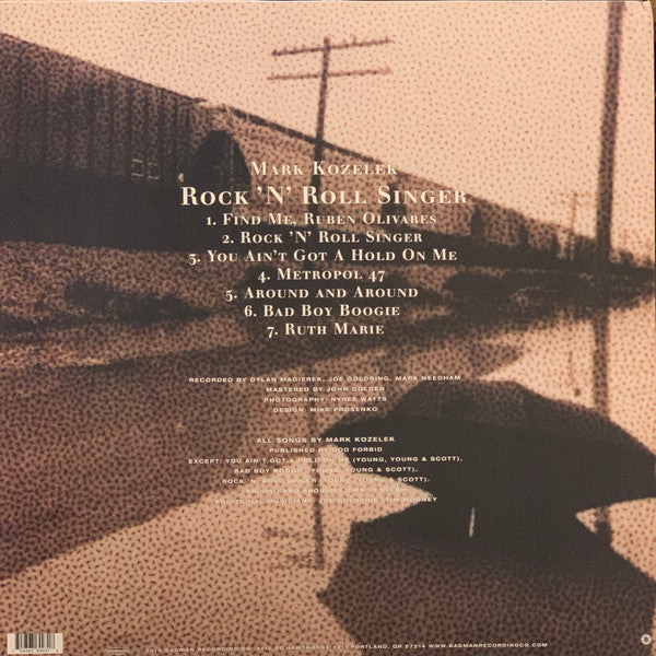 Mark Kozelek – Rock 'N' Roll Singer LP vinyl record, image 2 of 5