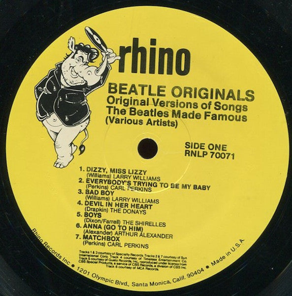 Various – Beatle Originals LP vinyl record, image 3 of 5