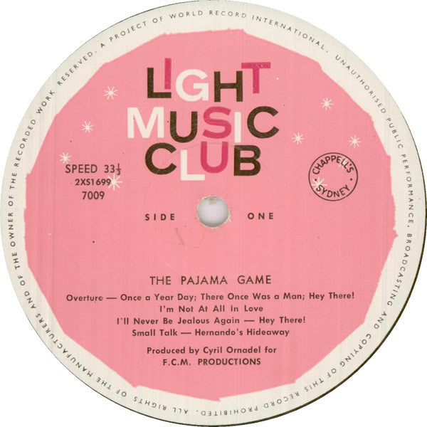 Various – The Pajama Game / Damn Yankees LP vinyl record, image 3 of 5