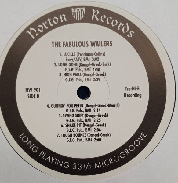 The Wailers – The Fabulous Wailers LP vinyl record, image 4 of 4