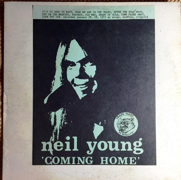 Neil Young – Coming Home LP vinyl record, image 1 of 5