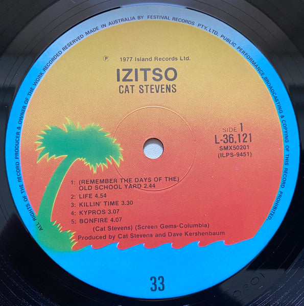 Cat Stevens – Izitso LP vinyl record, image 5 of 7