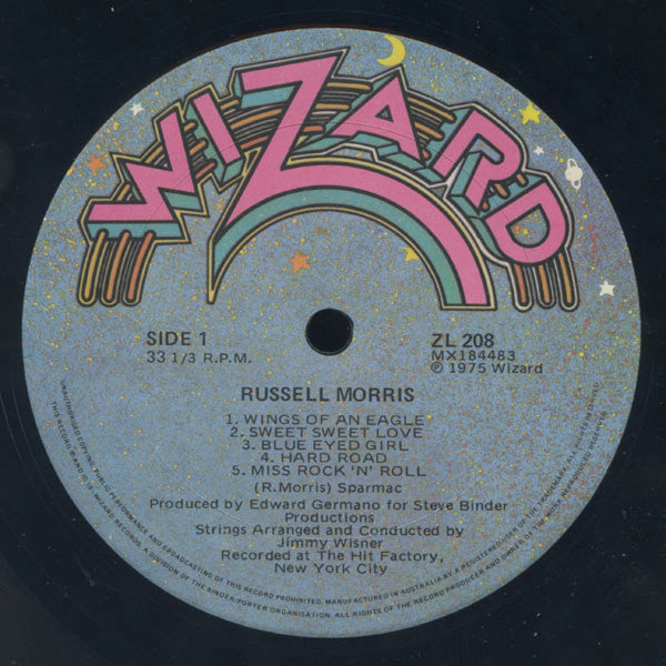 Russell Morris – Russell Morris LP vinyl record, image 3 of 4