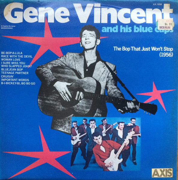 Gene Vincent & His Blue Caps – The Bop That Just Won't Stop LP vinyl record, image 2 of 5