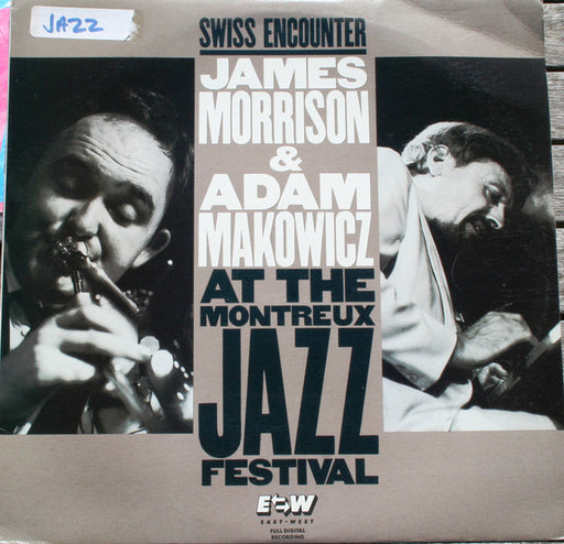 James Morrison, Adam Makowicz – Swiss Encounter - At The Montreux Jazz Festival LP vinyl record, image 1 of 4