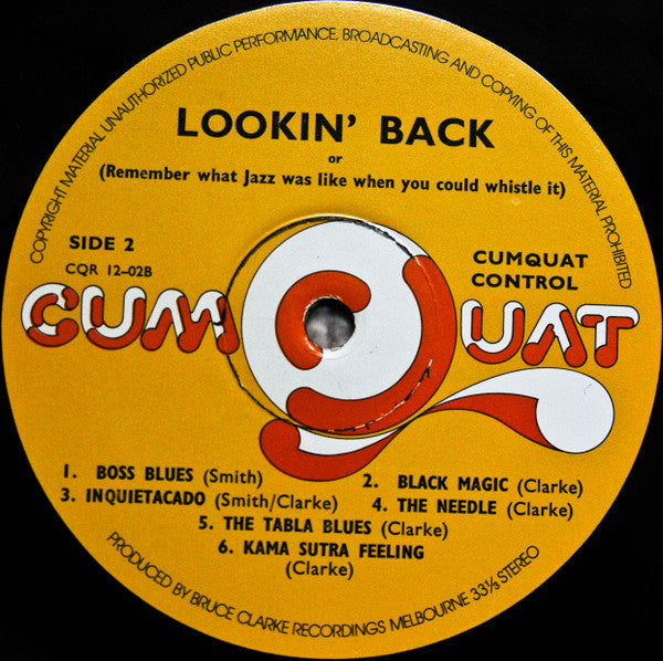 Bruce Clarke, Dick Healey, Frank Smith, Billy Hyde, Various – Lookin' Back (Or Remember What Jazz Was Like? When You Could Whistle It) (2xLP) LP vinyl record, image 6 of 8