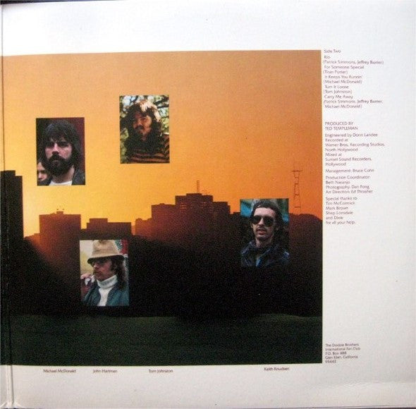 The Doobie Brothers – Takin' It To The Streets LP vinyl record, image 3 of 7