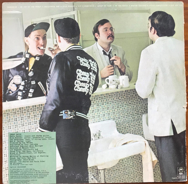 Cheap Trick – Heaven Tonight LP vinyl record, image 3 of 7