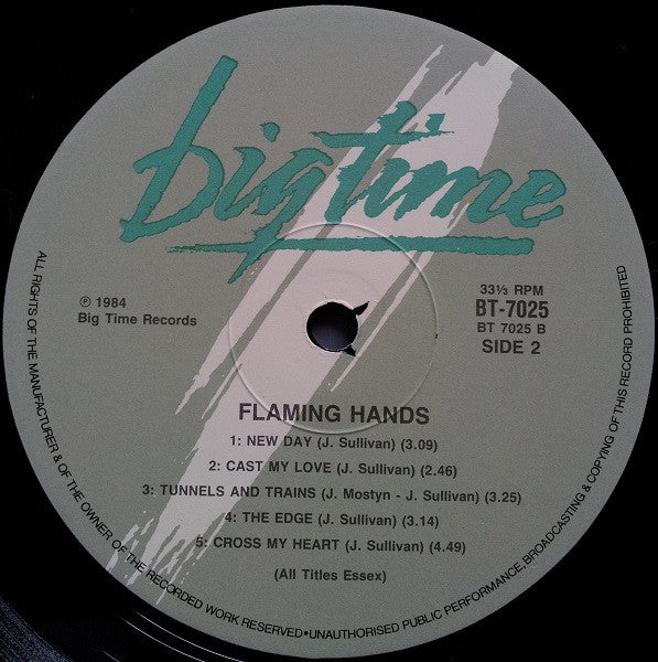Flaming Hands – Flaming Hands LP vinyl record, image 6 of 7