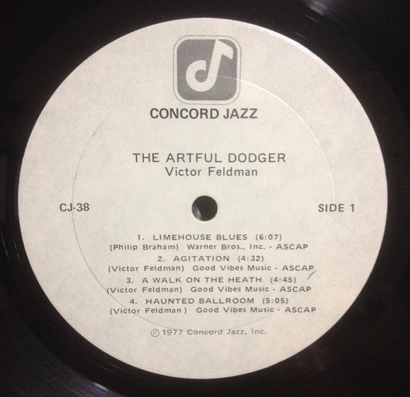 Victor Feldman – The Artful Dodger LP vinyl record, image 2 of 7