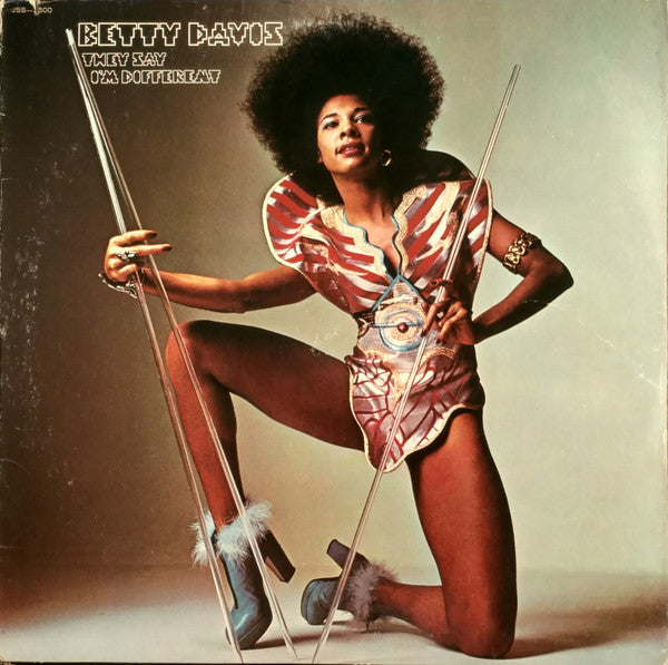 Betty Davis – They Say I'm Different LP vinyl record, image 1 of 6