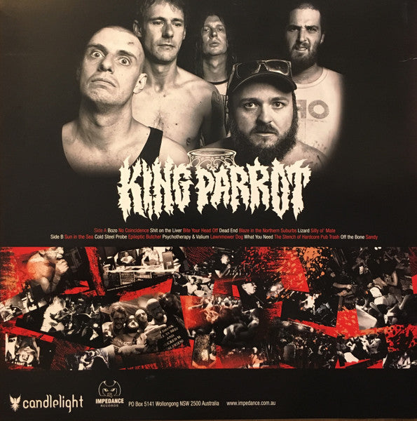 King Parrot – Bite Your Head Off LP vinyl record, image 2 of 6