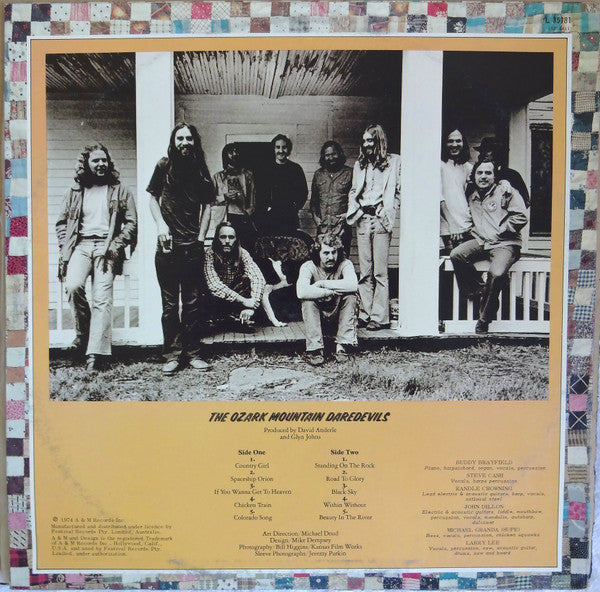 The Ozark Mountain Daredevils – The Ozark Mountain Daredevils LP vinyl record, image 2 of 4