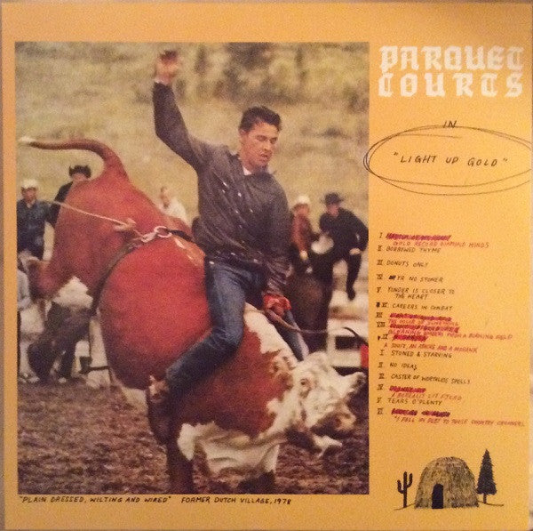 Parquet Courts – Light Up Gold LP vinyl record, image 1 of 4