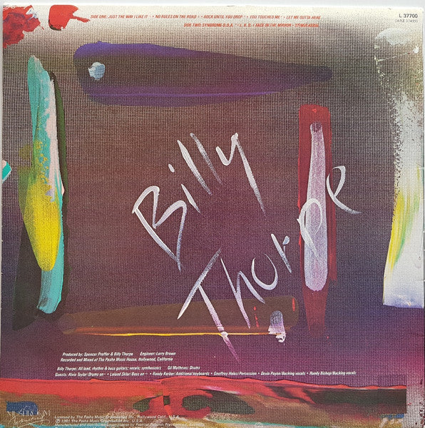 Billy Thorpe – Stimulation LP vinyl record, image 2 of 6