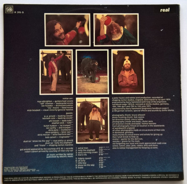 Nektar – Down To Earth LP vinyl record, image 3 of 5