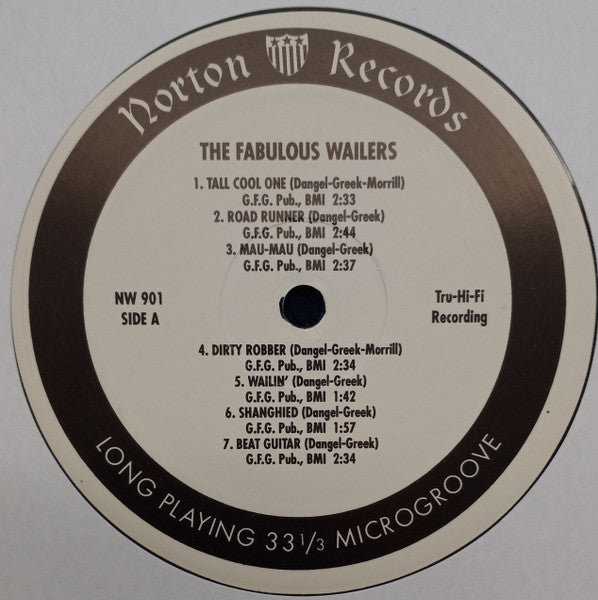 The Wailers – The Fabulous Wailers LP vinyl record, image 3 of 4