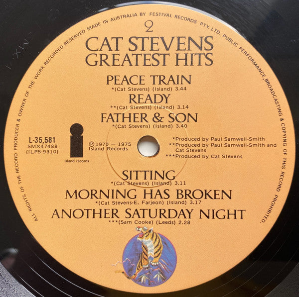 Cat Stevens – Greatest Hits LP vinyl record, image 4 of 6