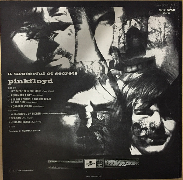 Pink Floyd – A Saucerful Of Secrets LP vinyl record, image 2 of 9