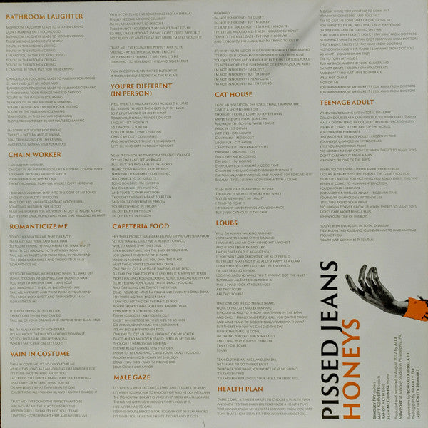 Pissed Jeans – Honeys LP vinyl record, image 8 of 9