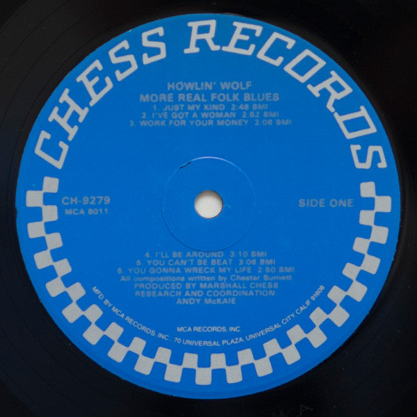 Howlin' Wolf – More Real Folk Blues LP vinyl record, image 3 of 4