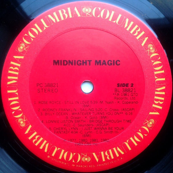Various – Midnight Magic LP vinyl record, image 4 of 4