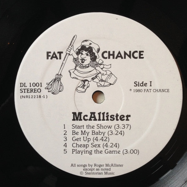 McAllister – McAllister LP vinyl record, image 3 of 7