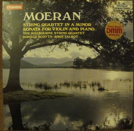 Ernest John Moeran, Melbourne String Quartet, Donald Scotts, John Talbot – String Quartet In A Minor & Sonata For Violin And Piano LP vinyl record
