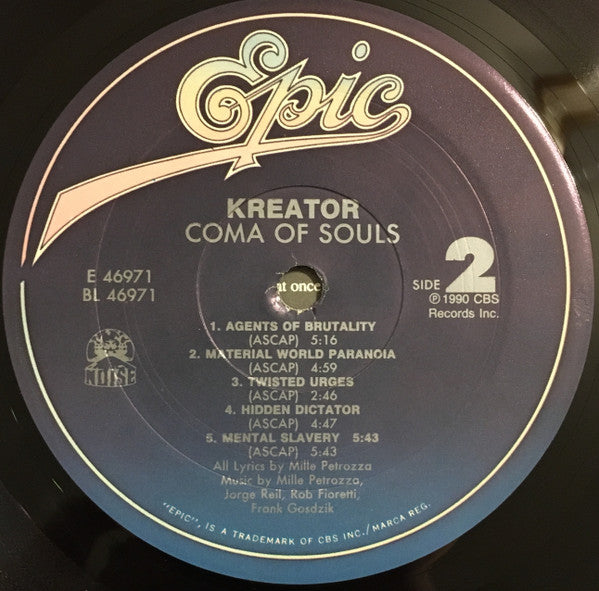 Kreator – Coma Of Souls LP vinyl record, image 4 of 9