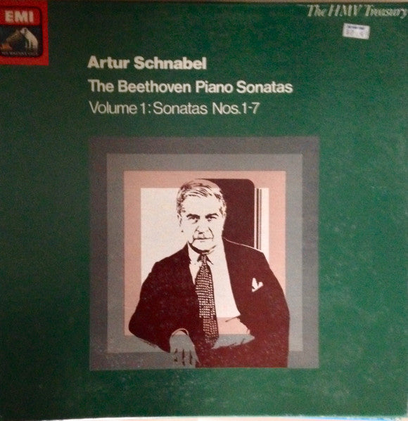 Artur Schnabel, Ludwig van Beethoven – The Beethoven Piano Sonatas Volume 1: Sonatas Nos.1-7 (3xLP) LP vinyl record