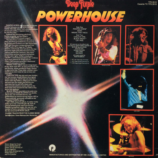 Deep Purple – Powerhouse LP vinyl record, image 2 of 4