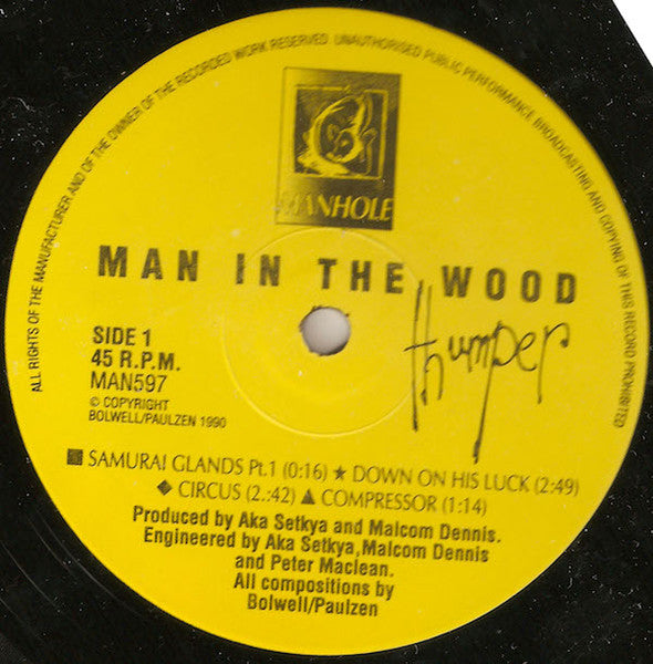 Man In The Wood – Thumper 12" vinyl record, image 3 of 6