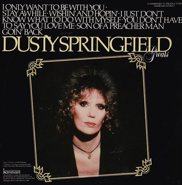 Petula Clark, Dusty Springfield – Petula Clark Greats / Dusty Springfield Greats LP vinyl record, image 2 of 4