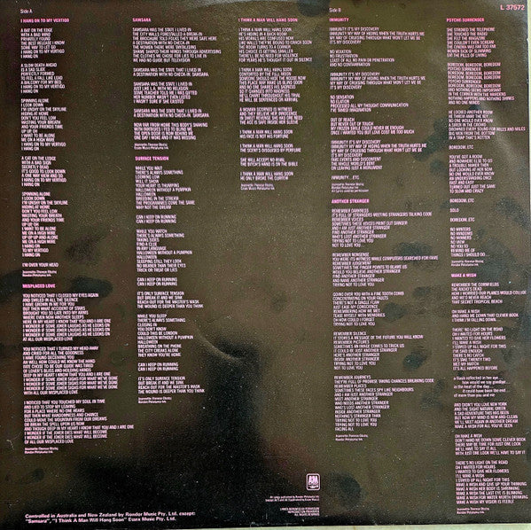 Rupert Hine – Immunity LP vinyl record, image 6 of 6