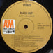 Burt Bacharach – Reach Out LP vinyl record, image 4 of 6
