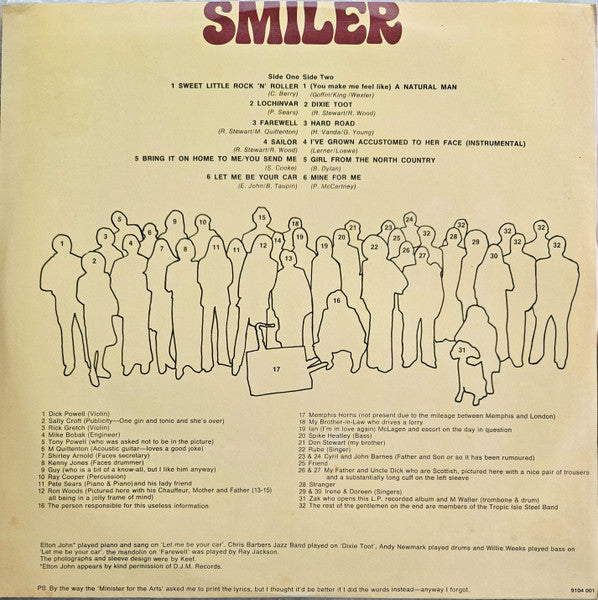 Rod Stewart – Smiler LP vinyl record, image 7 of 8