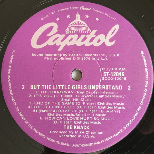 The Knack – ...But The Little Girls Understand LP vinyl record, image 4 of 6