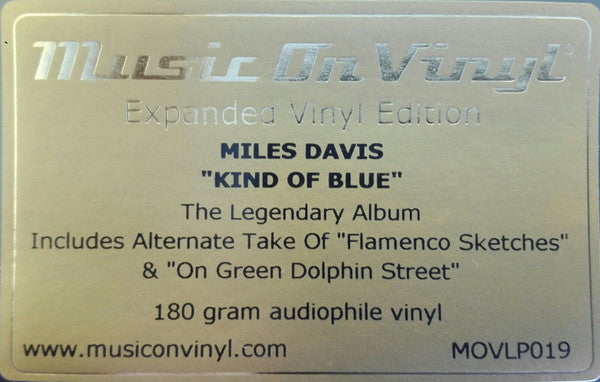 Miles Davis – Kind Of Blue (2xLP) LP vinyl record, image 10 of 10