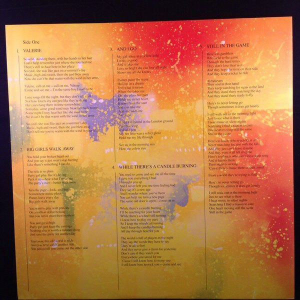 Steve Winwood – Talking Back To The Night LP vinyl record, image 4 of 7